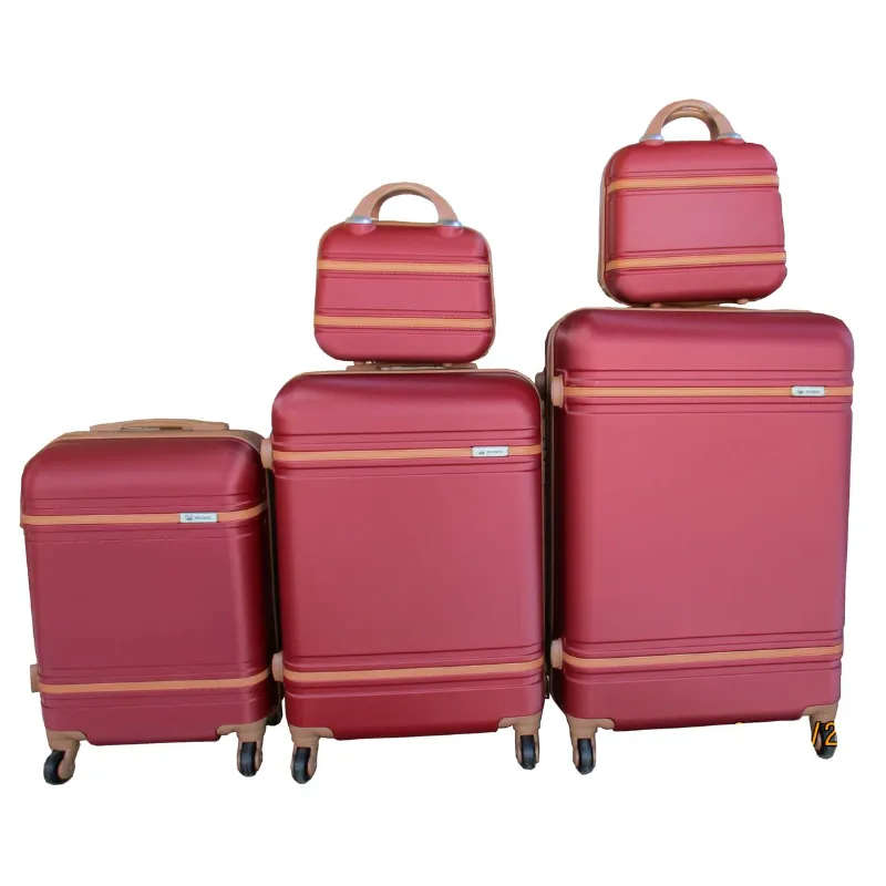 5 Suitcases Travel Trolley Luggage Set