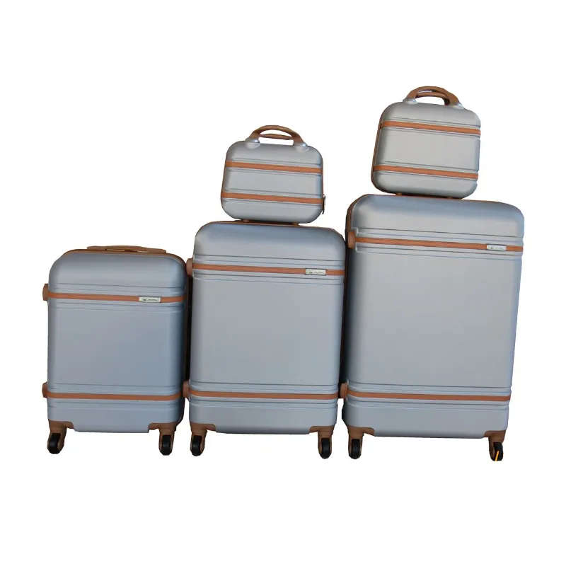 5 Suitcases Travel Trolley Luggage Set