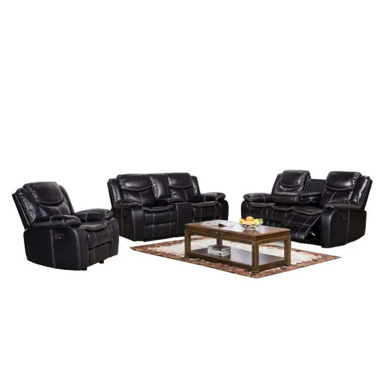 6 Seat Recliner Sofa Chair Lounge Suite