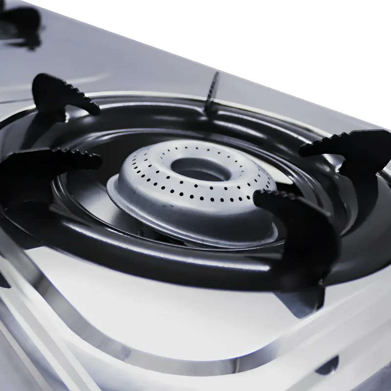 Aruif- 2 Burner Stainless Steel Gas Stove