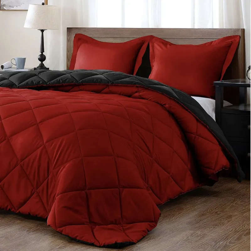 Acesa Premium Reversible 5 Piece Comforter Set