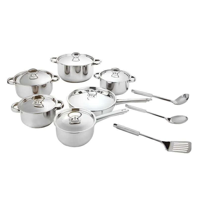 Condere 15 Pieces Stainless - Steel Cookware Set