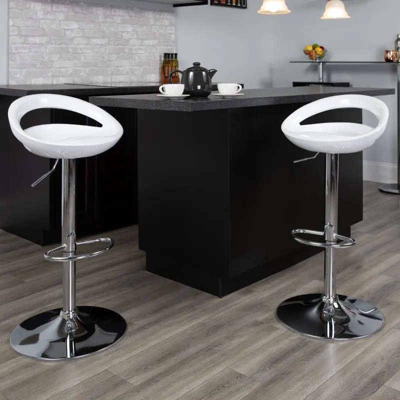 Cut Out Bar Stool Glossy