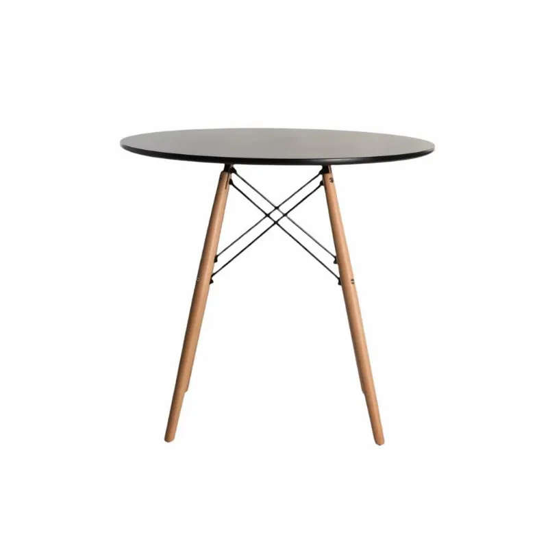 Round top Wooden Leg Coffee/Dinning Table