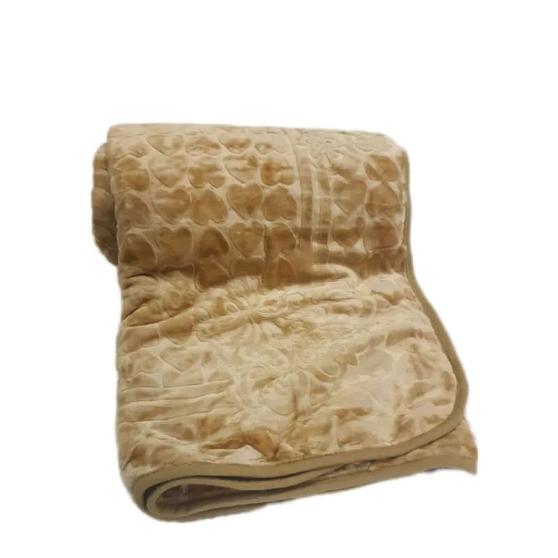 Double Size IYWA Silk Blanket - One-Ply - Warm And Comfy - Beige
