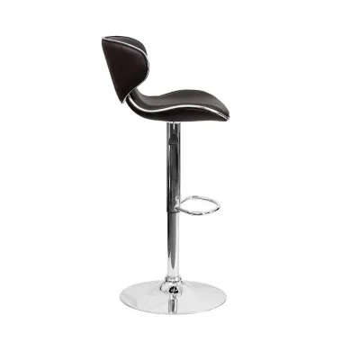 Ergonomic Bar Stool - Black