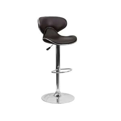 Ergonomic Bar Stool - Black