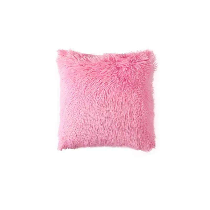 Faux Fur Scatter Cushion Plush Pillow