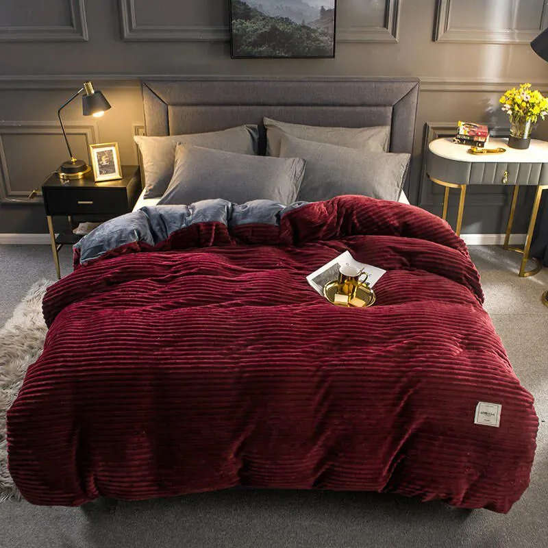 Flannel Corduroy Comforter - 220x235cm