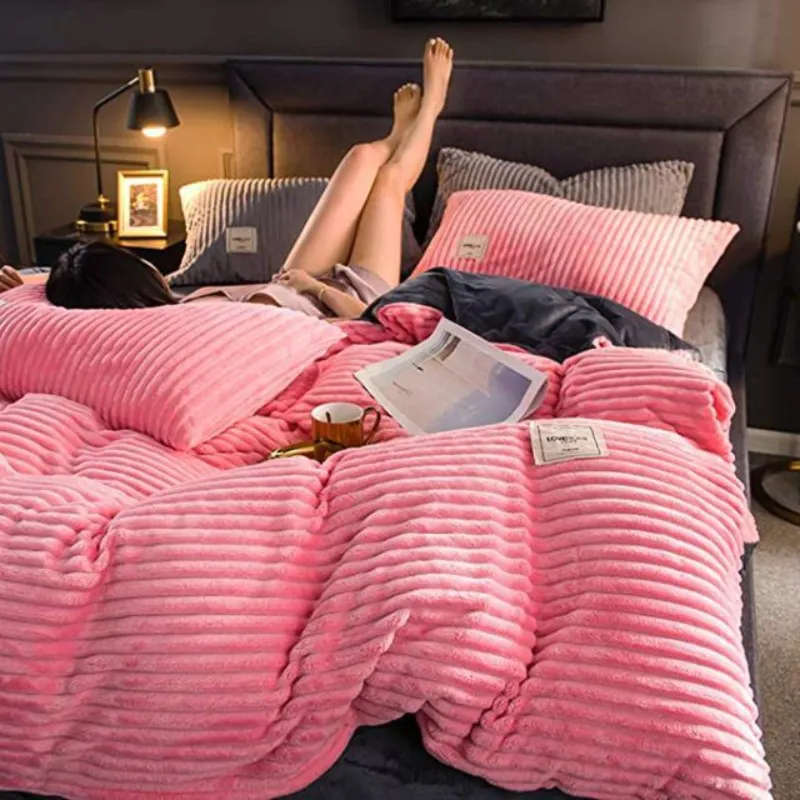 Flannel Corduroy Comforter - 220x235cm