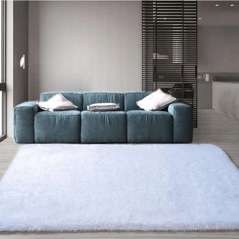 Fluffy Shaggy White Rug