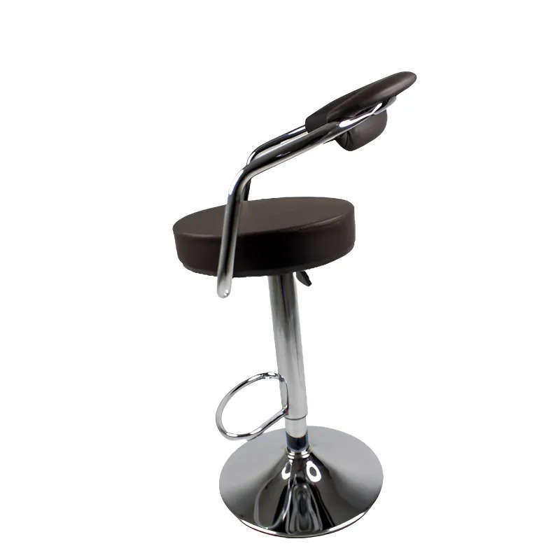 GB Luxurious Adjustable Barstool Table Chair Brown