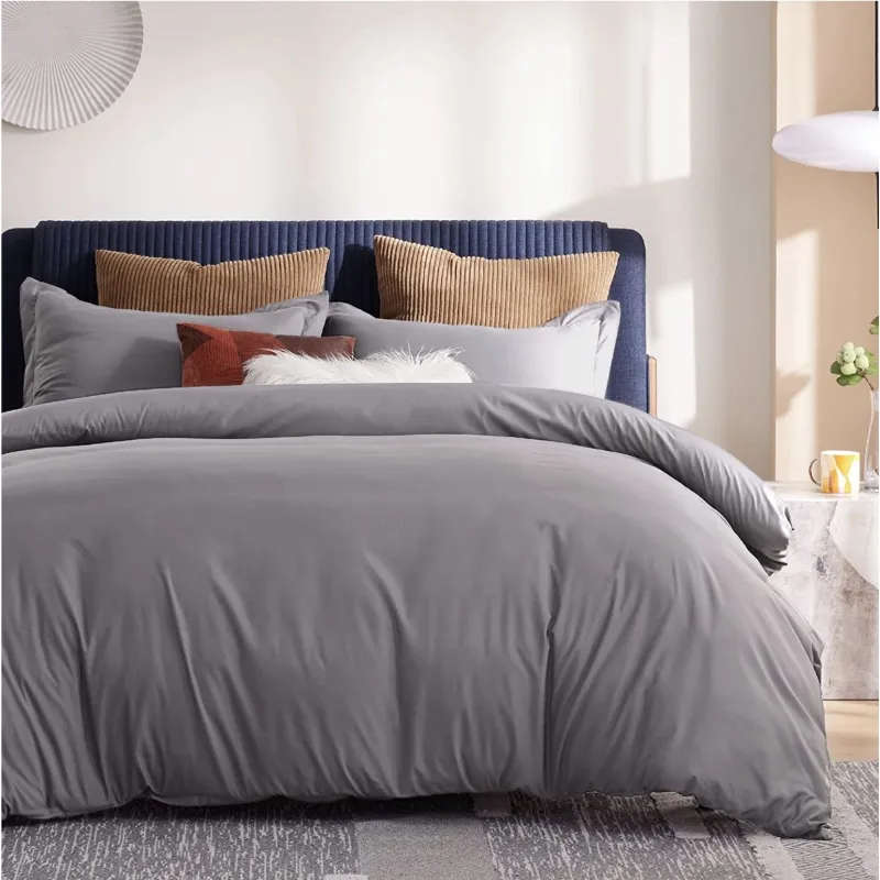 High Quality Fabric Ace Duvet Covet Set - Grey
