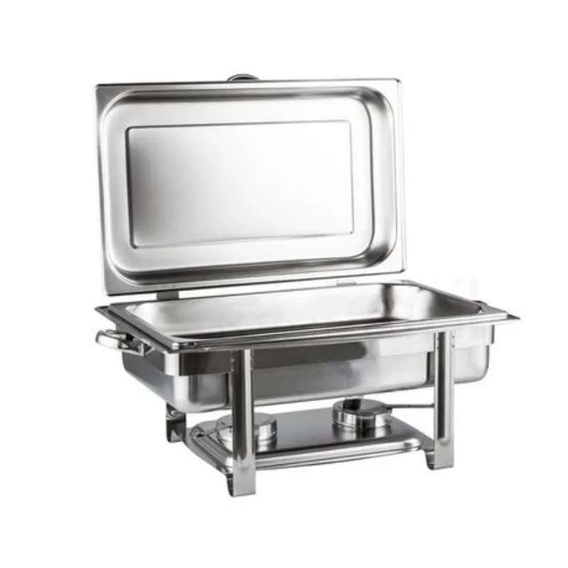 IH-Quality Stainless Steel Single Tray Chafing Dish - Food Warmer