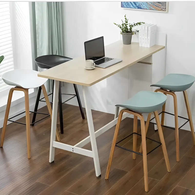 Lifestyle Kitchen/ Bar Stool - White - Set of 2 Chairs
