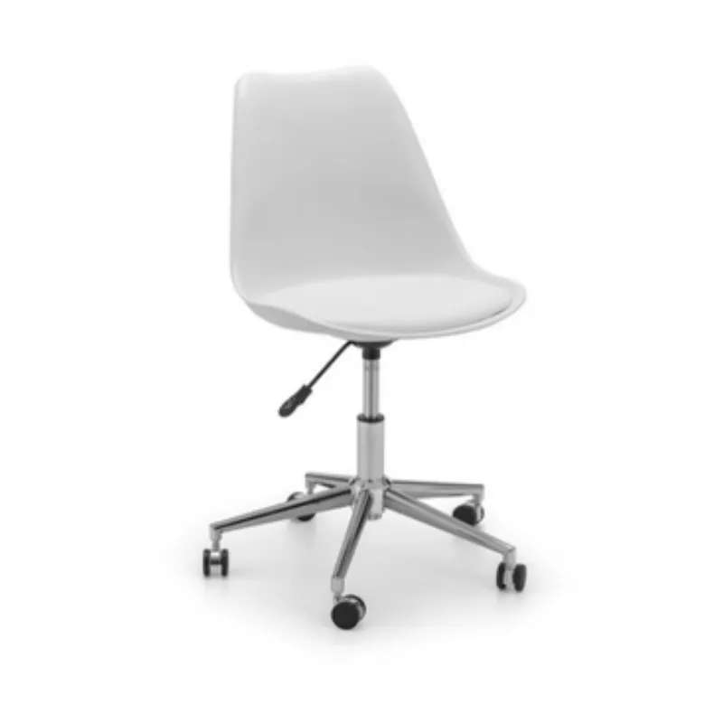 Merlin White Office Chair