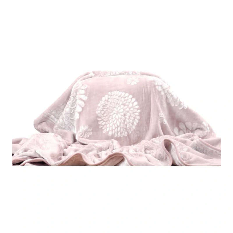 Pure Mink Blanket - Salmon Pink
