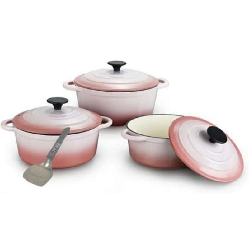 Quality Cast Iron Cookware Set & Complementary IYWA Serving Spoon