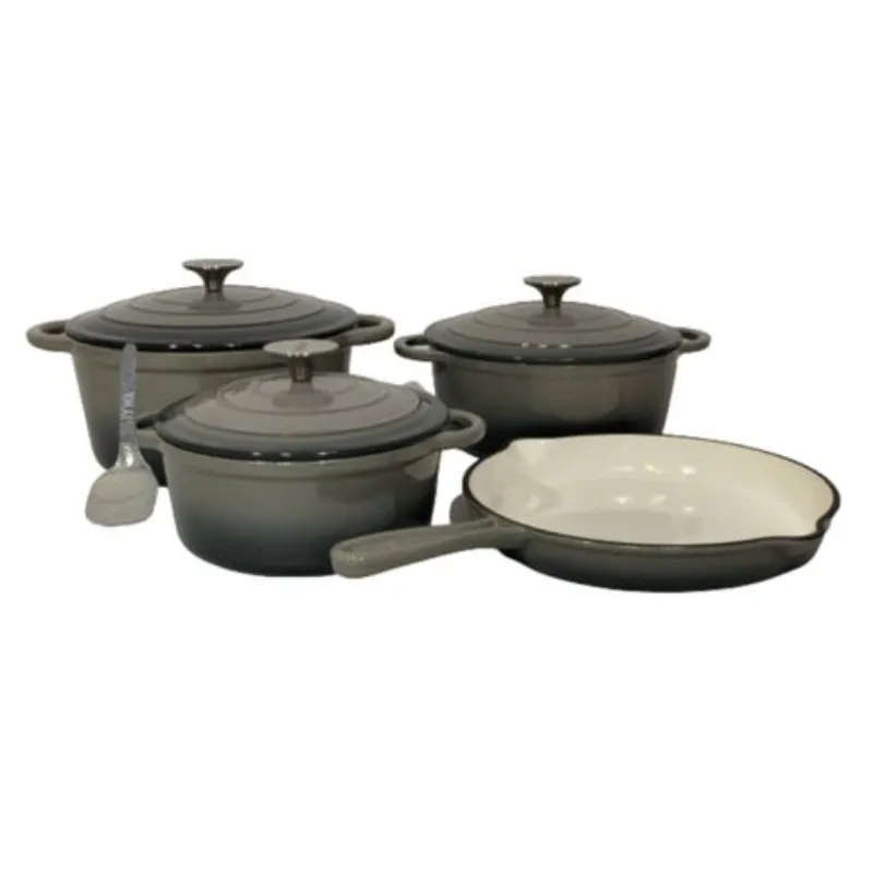 Quality Cast Iron Cookware Set & Complementary IYWA Serving Spoon