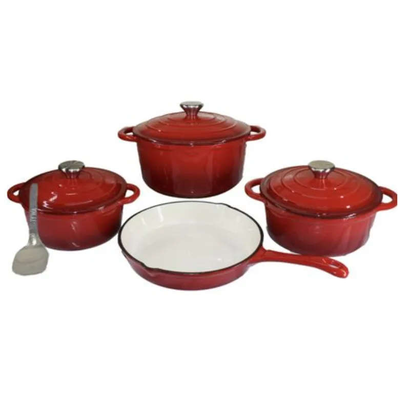 Quality Cast Iron Cookware Set & Complementary IYWA Serving Spoon