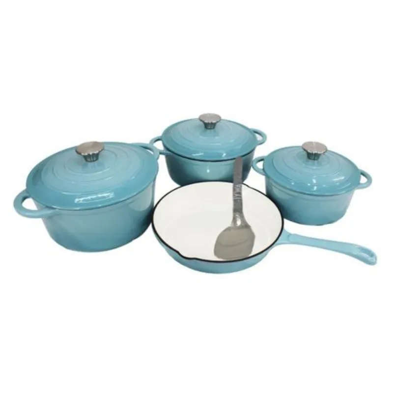 Quality Cast Iron Cookware Set & Complementary IYWA Serving Spoon