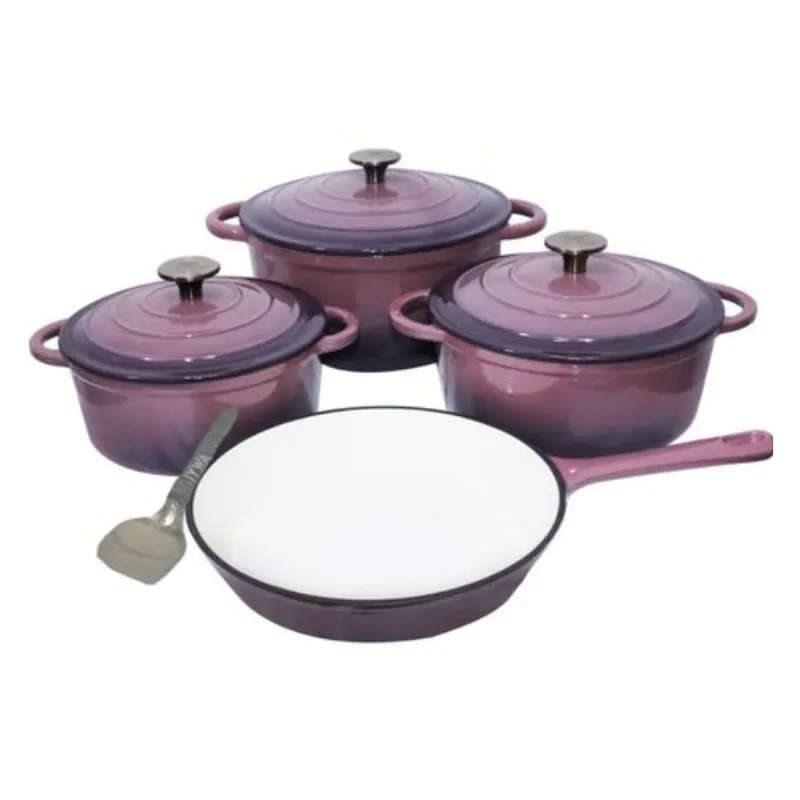 Quality Cast Iron Cookware Set & Complementary IYWA Serving Spoon