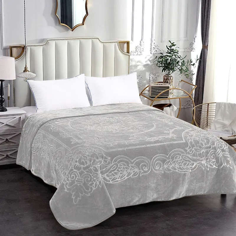 Rainbow - Luxury Mink Blanket 230x200cm - Warm Winter Fleece