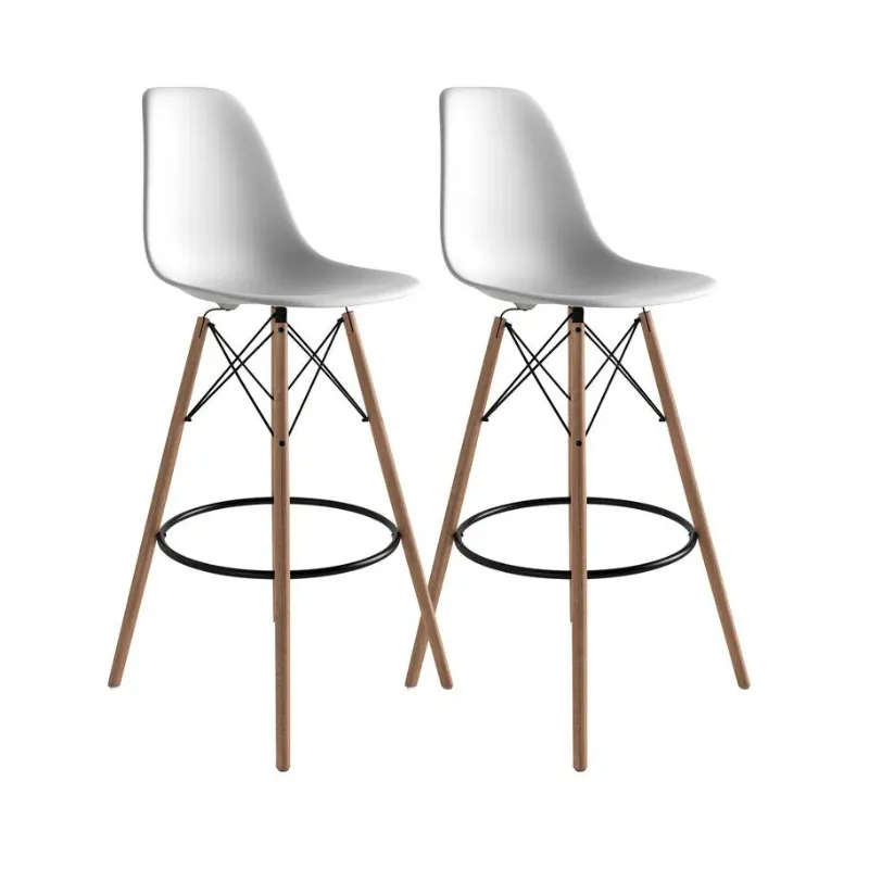 Set of 2 Kitchen Bar Chairs