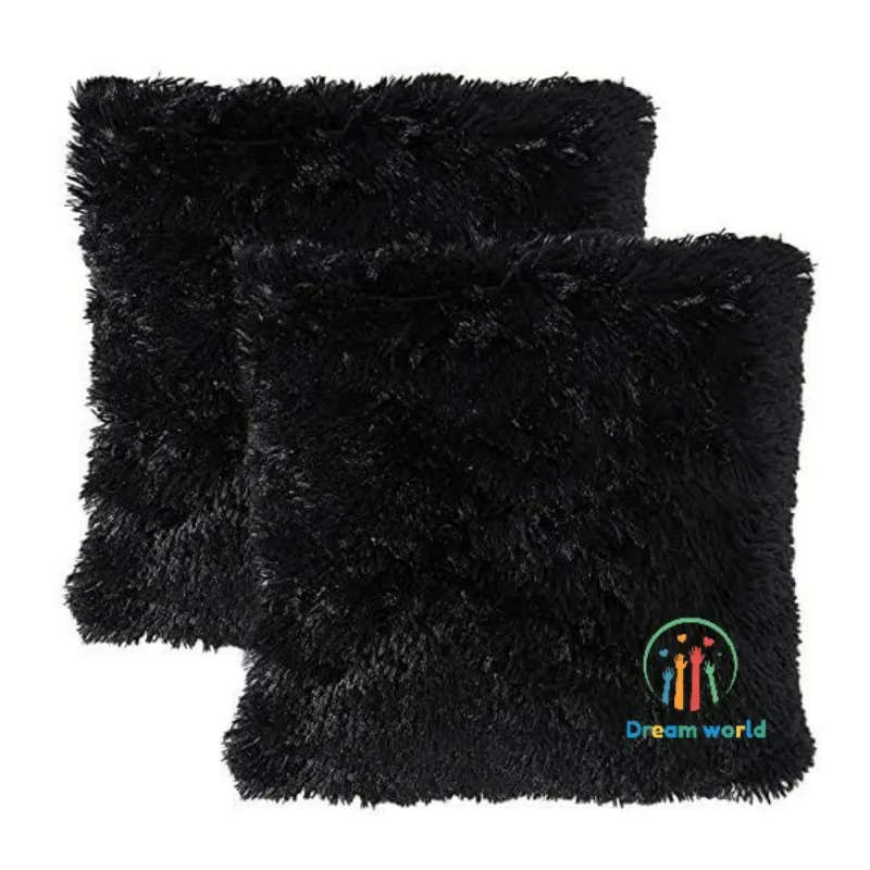 Soft Fluffy Pillow cover Set