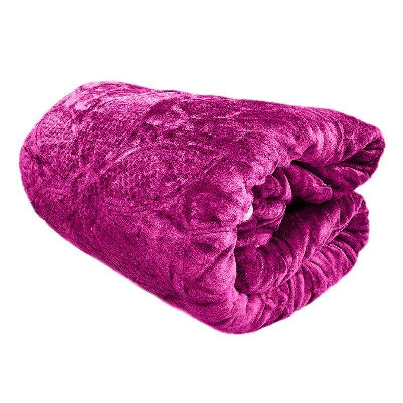 Super Soft Heavy Quality Mink & Embossed Blanket
