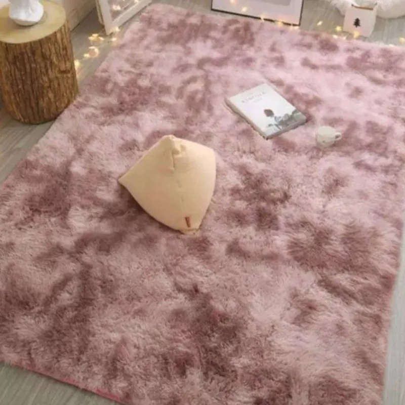 Tinted Brown Fluffy Rug/Capert (200x150)