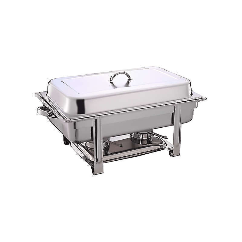 Two Burner Chafing Dish with Single Pan