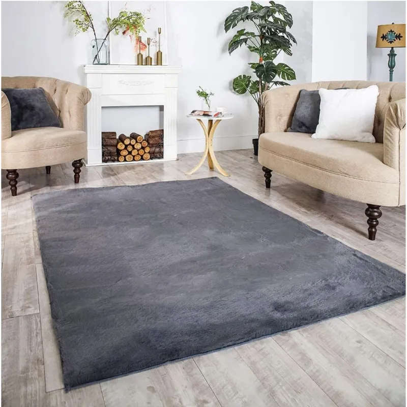Quality Fluffy Rabbit Skin warm/soft rug carpet(1.6M X 2.3M)