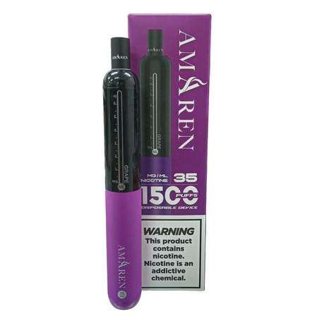 Amaren - Grape Flavour 35mg 1500 Puffs