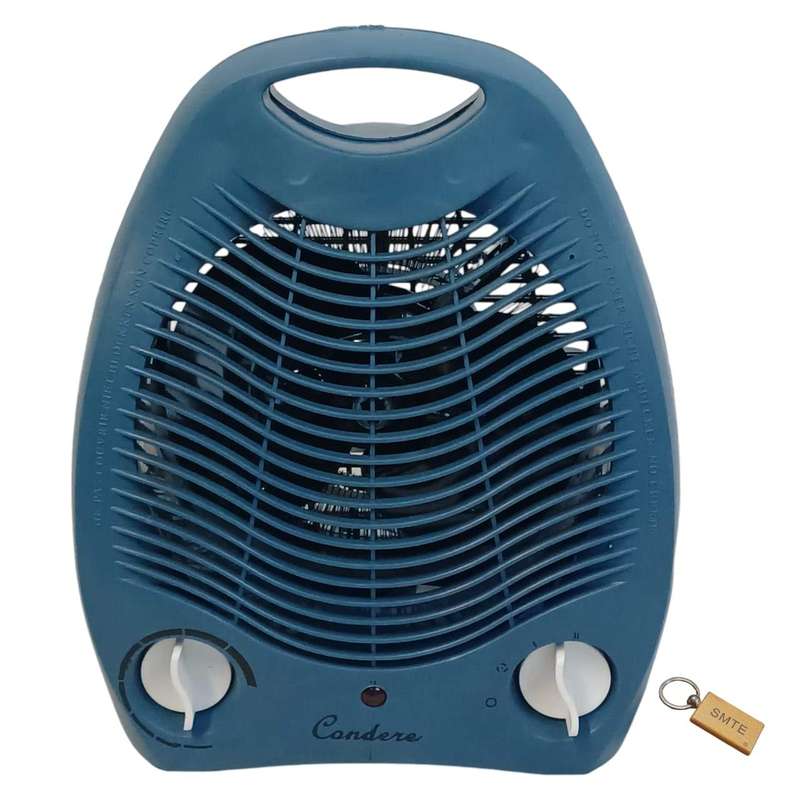 Condere Fan Heater with Adjustable Thermostat-zr5011 sk-b1+Smte Keyring