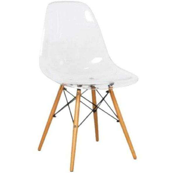 SMTE Mazikeen Clear Retro Chair with keychain