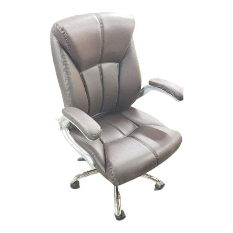 SMTE- Leather office chair-Brown with keychain
