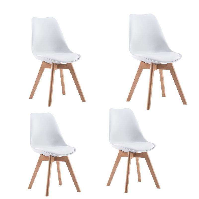 SMTE GOF Furniture ? Luna White Chair with keychain