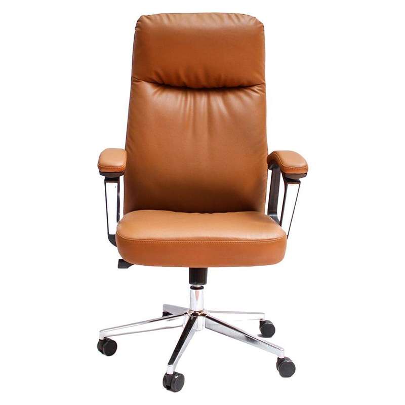 SMTE GOF Furniture - Kristie Office Executive Chair, Brown with keychain