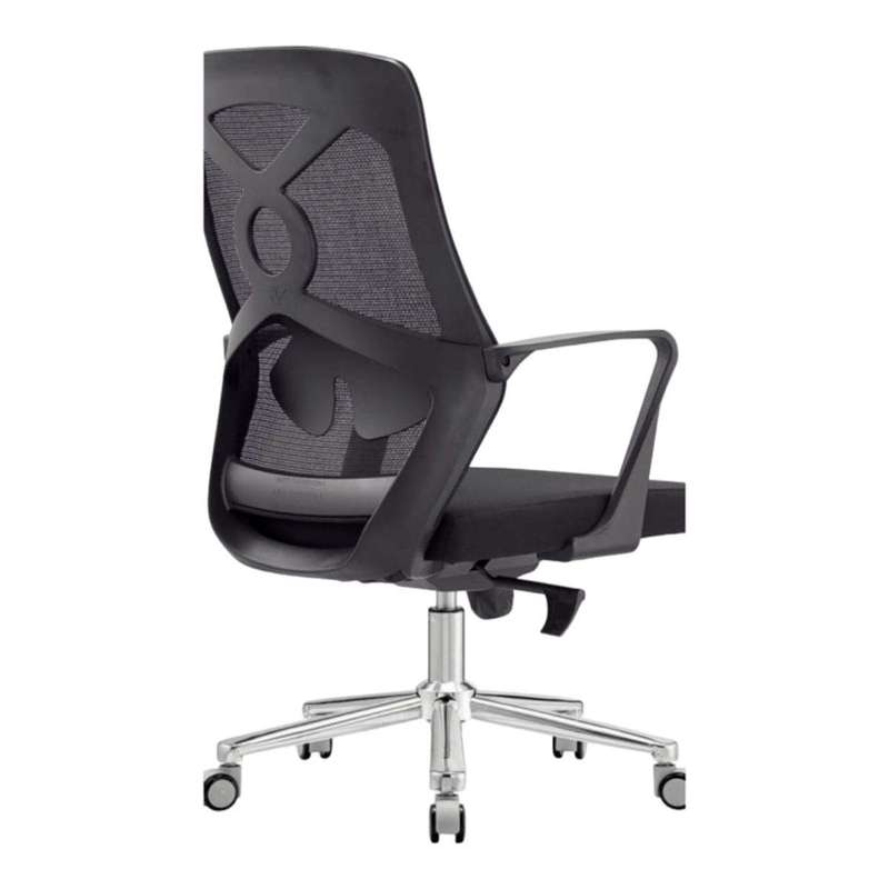 SMTE Ergonomic Office Chair - Black - B818 with keychain