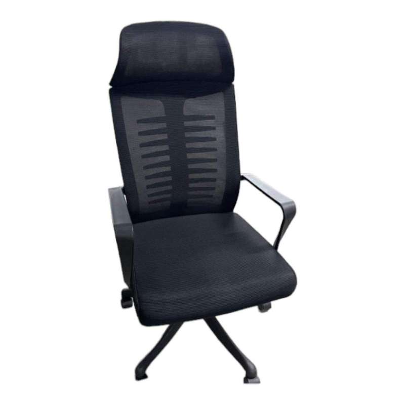 Smte -Ergonomic High-Back Office Chair - Black with keychain