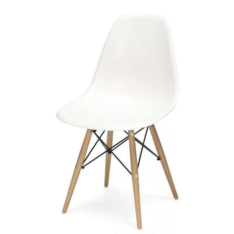SMTE Emmy Wooden Leg Chair with keychain