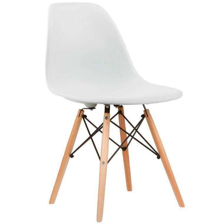 SMTE Emmy Chairs - Pack of 4 - White with keychain