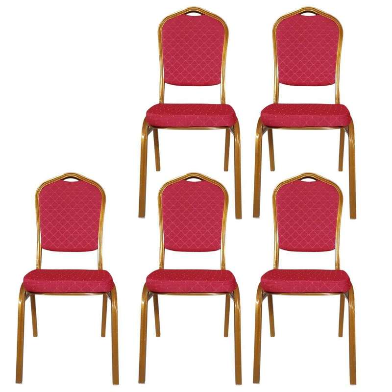 SMTE Conference Chair - Red - Set of 5 with keychain