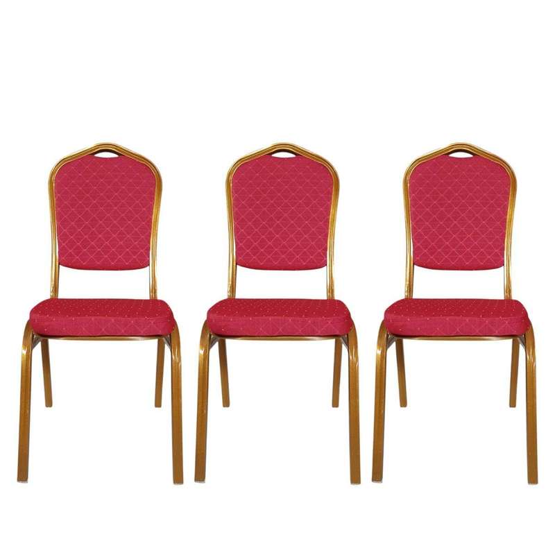 SMTE Conference Chair - Red - Set of 3 with keychain