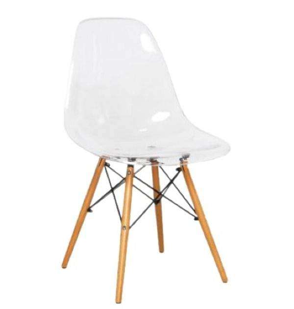 SMTE Chair - Maze Retro Clear Chair with keychain