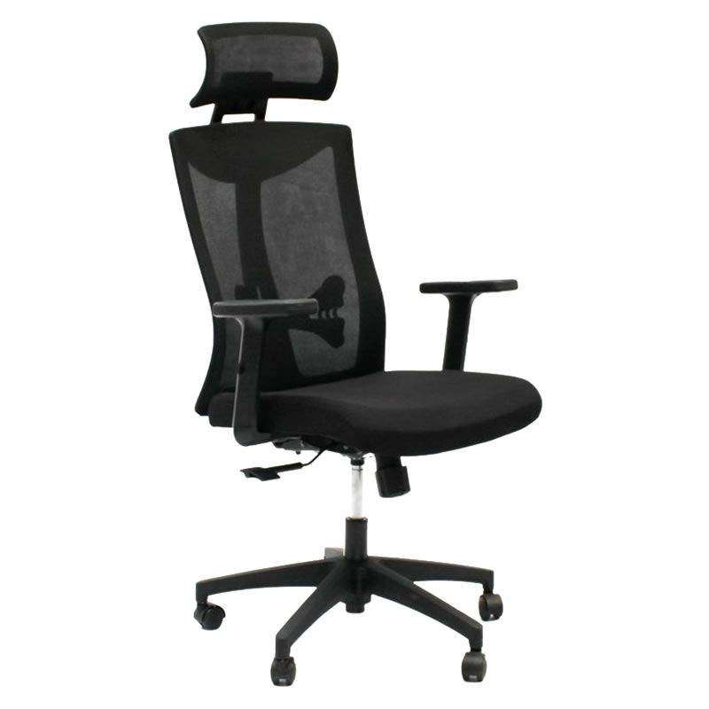 SMTE Black adjustable Office Chair with keychain