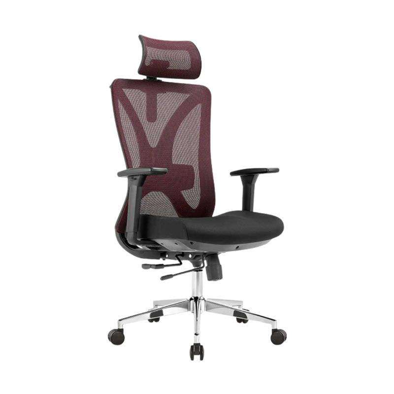 SMTE Adjustable Height Mesh Swivel Revolving Mesh Computer Chair -A2308 with keychain