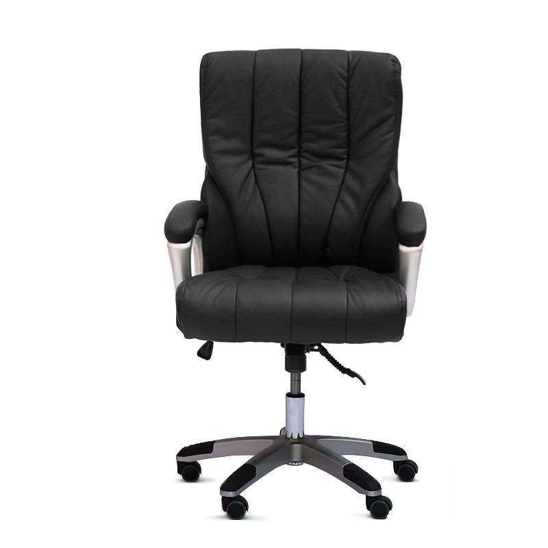 SMTE 360 degrees Swivel Modern Design Office Chair 51GL - Black with keychain