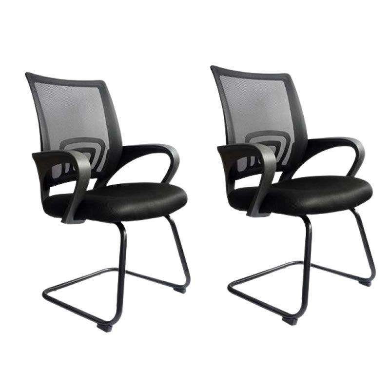 SMTE 2 Pcs Ergonomic Mesh Design Office Chair with keychain